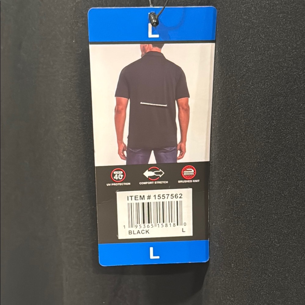 Gerry Weber Black Polo Shirt Classic Design - Picture 3 of 7